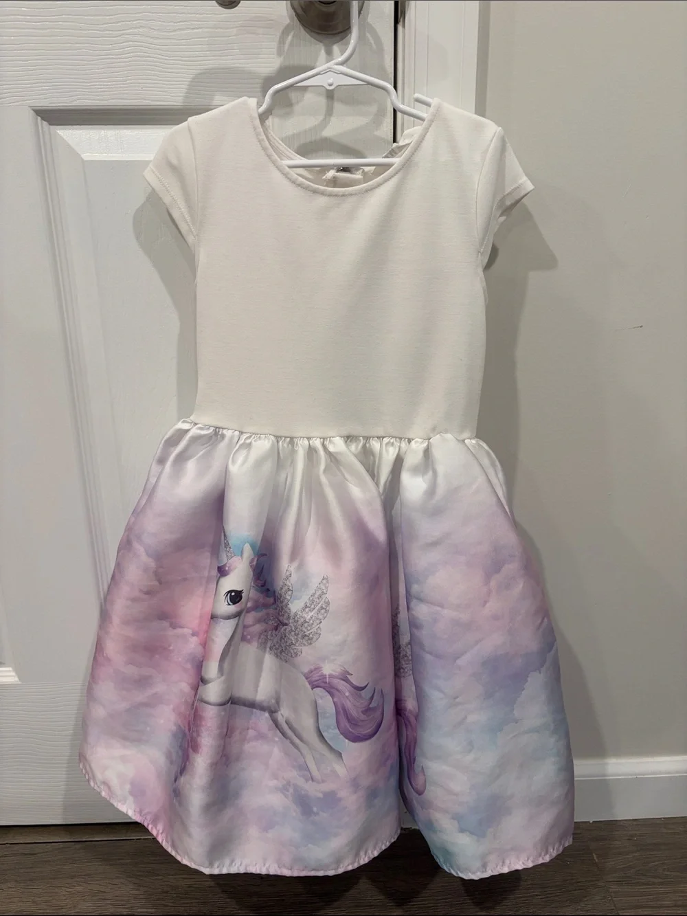 H&M Girls Unicorn Dress - Size 6-8Y - LIKE NEW!!  kids dresses skirt skirts girl
